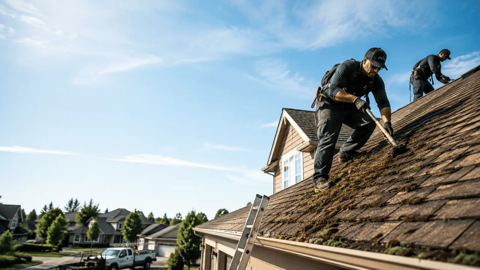 Roof Moss Removal in Denison, IA near me